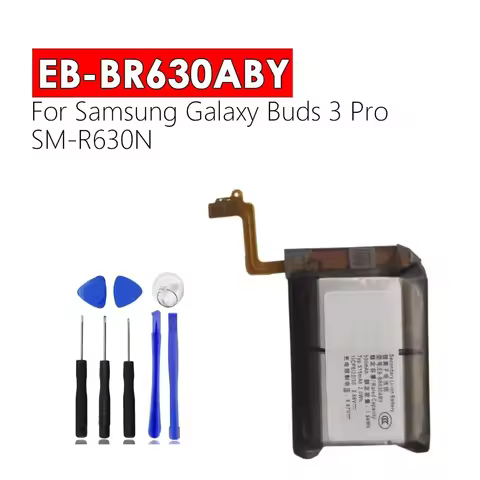 For Samsung Galaxy Buds 3 Pro SM-R630N EB-BR630ABY 515mAh Smart Watch Battery