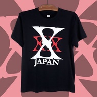 X Japan Heavy Metal Rock Band T Short Sleeve T-shirt Band Imported Abroad