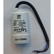 10UF450V CAPACITOR 1pcs 10UF 10MFD 400V 450V 500V AC 10UF500V With Wire JYUE Brand Sold Per Unit Bah