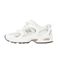 New Balance NB530 男女通用低筒城市通勤跑鞋 – 白色/灰色，舒適緩震，耐磨外底 U530CSB