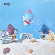 預售 原神官方周邊 原海系列 泡泡海馬毛絨掛件 吊飾 毛公仔 Genshin impact presale Bubbler Seahorse Pendant   【Kawayi ShibaInu】
