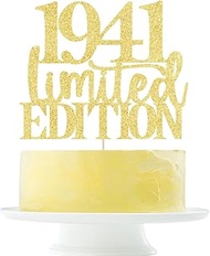 Limited EDITION 1941 cake topper 84th birthday happy birthday cake topper men and women cheer 84 yea