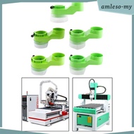 [AmlesoMY] Woodworking Spindle Motor Dust Hood ABS Cnc Dust Shoe Boot Collector for CNC Engraver Mil