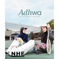 READY STOCK. ADHWA T-SHIRT MUSLIMAH JELITA WARDROBE/ Microfibre