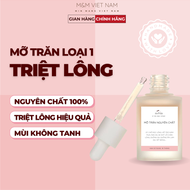 Combo Sáp Wax Lông và Mỡ Trăn Triệt Lông Nách Lông Tay Chân Bikini Thiên Nhiên - Wax Lạnh Không Gây