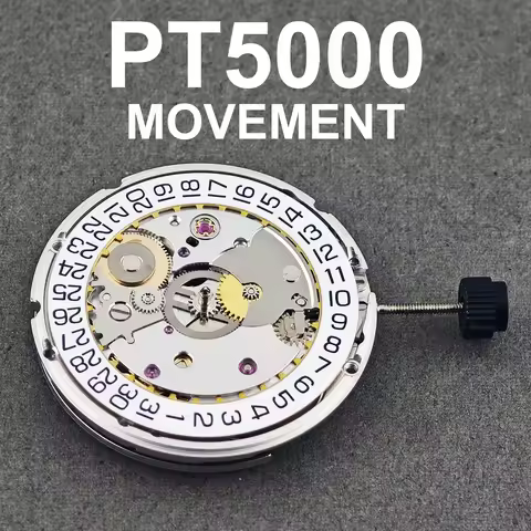 PT5000 Automatic Movement 25 Jewels With Datewheel For Seagull ST21 For ETA2824-2 Watch 3-Hands Move