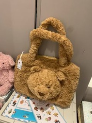 Jellycat巴塞羅熊tote bag
