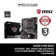 MSI SOCKET AM4 A520M-A PRO MATX MOTHERBOARD