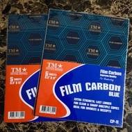 Film Carbon (Carbon Paper) | 5 sheets per pack | Short, Long | Blue