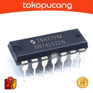 IC TTL 7432 OR GATE LOGIC 74LS32 TRANSISTOR LOGIC SN74LS32N 74LS32N