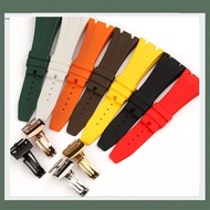 Suitable for AP Aibi Watch Strap Silicone Strap Male 15400 Royal Oak Series Strap 28MM 26MM Waterproof 0314