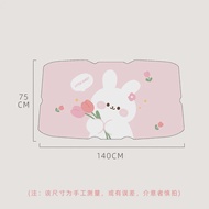 Summer Car Sunshade Creative Car Retractable Sunshade with Thermal Insulation Cartoon Bear Rabbit Ca