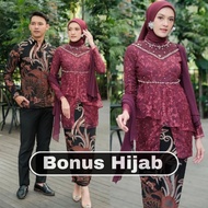 Batik Couple Kebaya Invitation Tunic Modern Kebaya Graduation Kebaya Fiance Dress Application