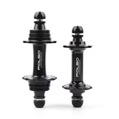 POLSO FH008 Fixed Gear Bike Hub 16H 20H 24H Front Hub and Rear Hub Fixie Single Speed Track Cycling