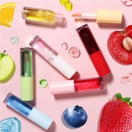 Cmaadu Fruit Flavored Color Changing Lip Gloss Set Long Moisturizing Oil Glaze Lip Lasting A7r8