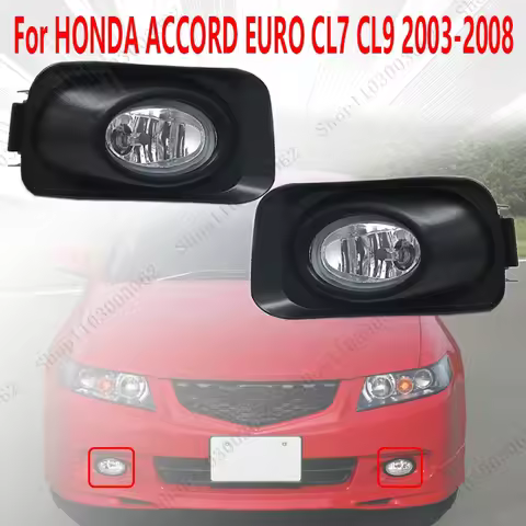 Anti-Fog Lamp For HONDA ACCORD EURO CL7 CL9 2003-2008 Automobile Halogen Front Bumper Light Day Runn