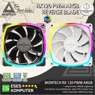 Fan Montech RX120 RX 120 REVERSE PWM ARGB | 120mm 12cm Fan Casing