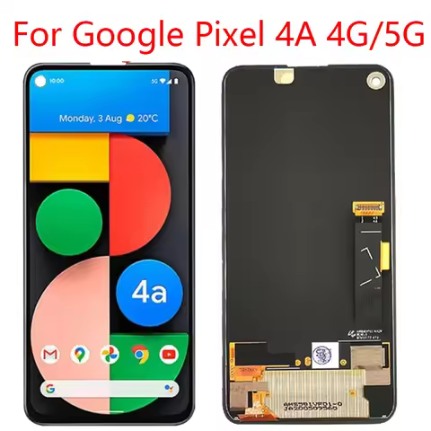 AMOLED For Google Pixel 4a 4G LCD G025J Display Screen Touch Digitized Assembly Replacement For Goog