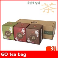 60 tea bag / Ginger / tea / jujube / Korean tea / Korean food /