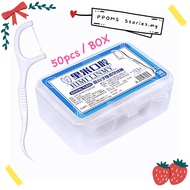 Dental Floss Pick 50pcs Dental Floss (Earloop)