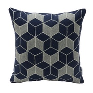 SB Design Square CH Cushion Model CUMB657/45X45 Pattern/Blue (45x15x45 Cm.) CLICHE Brand
