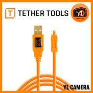 Tether Tools CU8015-ORG TetherPro USB 2.0 to Mini-B 8-Pin 15 Feet (4.6m)