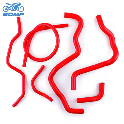 For 2001-2005 Honda Civic D17 1.7L 2002 2003 2004 Radiator Hoses Silicone Tubes Kit 6Pcs 11 Colors