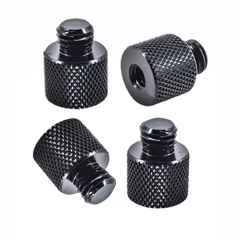 Aluminum Alloy 3/8 M8 M10M to 1/4 3/8 M8 M10F Conversion Nut Projector Bracket Adapter Ball Head Cam