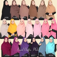 Chiffon Pleated Hijab Galeria