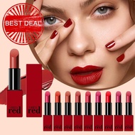 Vibely Matte Matte Lipstick Velvet Red Lip Lipstick Chinese Positive Red Red Lipstick K0l4