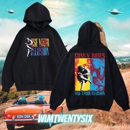 GUNS N ROSES HOODIE BAND USE YOUR ILLUSION (UNISEX JACKET)