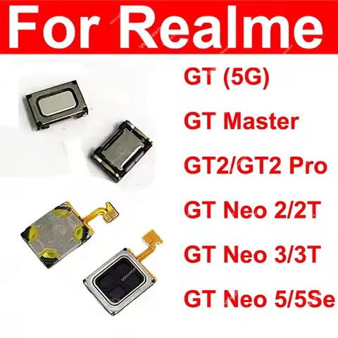 Earpiece Speaker For Realme GT 2 Pro GT Neo 2 3 5 5se 2T 3T GT Master Top Earphone Speaker Sound Rec