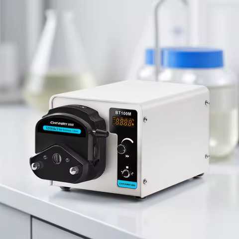 CHONRY Digital Peristaltic Pump 110V/220V Max Flow Rate 380ml/Min Liquid Precision Pump Dosing Pump
