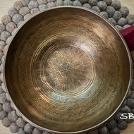 喜馬拉雅。頂極靈療頌缽。全手工生命之花。六字真工鎮手。加高版
