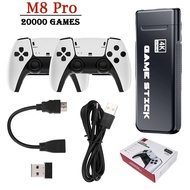 M8PRO HD Home Game Console U82.4G HD HDMI Wireless Duals Retro Dual Joystick Handle PS1