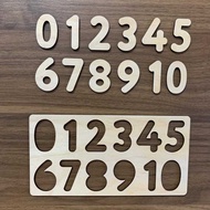 Number board from 0-10 - Number counting board from 0-10 for children