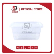 / Box Plastic Container Clear Plastic Container/ TEPAK DM 250ML REC CONTENTS 25