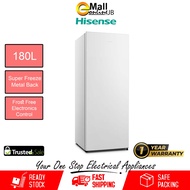 Hisense Upright Freezer 180L FV188N4AWN | Standing Freezer | Peti Sejuk Beku