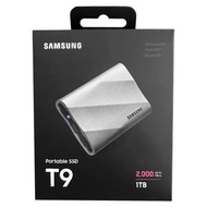 Samsung T9 1TB Portable SSD (Gray) - USB 3.2 Gen 2x2, up to 2000MB/s, MU-PK1T0G/WW