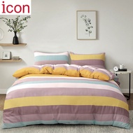 Icon Softluxe 900 Thread Count Printed Designs Fitted Bedsheet Set / Comforter Set