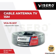 Kabel Antena TV VISERO 15M / Kabel TV Visero 15Meter VCA-15-5CF