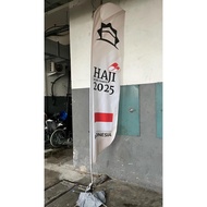 Flag banner-flying banner-beach flag-feather flag-teardrop flag without printing