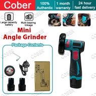 Cordless Angle Grinder 12V Brushless Angle Grinder Cordless Grinde Metal Wood Cutting Polishing Mach