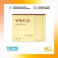 Veco Accounting Columnar Pad - 10 Columns (17in. x 14in.)