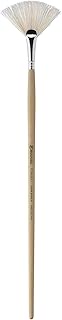 Speedball Art Products 5337-4 Escoda Clasico Series Long Handle Artist Paint Brush Fan, Chungking Hog Bristle