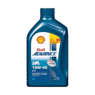 4T SHELL AX7 10W40 / MINYAK ENGINE SHELL 10W-40