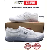 [Edwin] [Clearance]Edwin 240 Shoes/White Shoes/Low Top Ready Stocks/Kasut Sekolah Putih