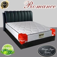 Kasur Spring Bed ROMANCE 160x200 Cm . putih .berikut Divan dan