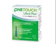 OneTouch Ultra Plus Blood Glucose Test Strips 50s