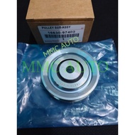 *PERODUA MYVI LAGI BEST, ICON 1.3CC FAN BELT TENSIONER PULLEY/ IDLER PULLEY KEMBARA, AVANZA 16630-97